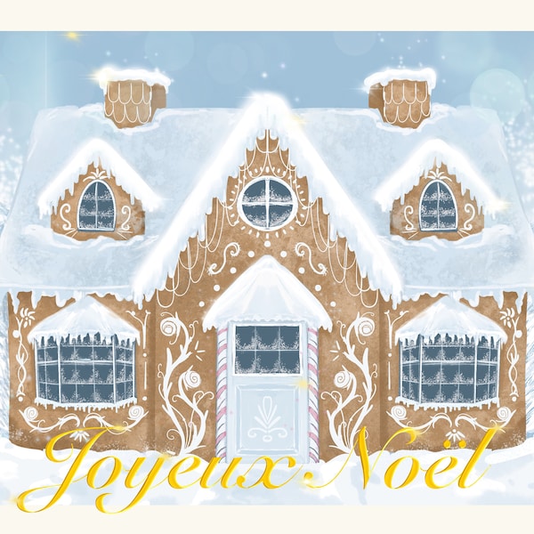 Affiche A4 GingerBread House