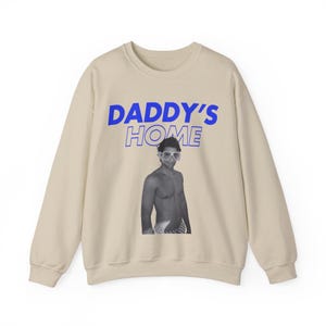 Carlos Sainz Sweatshirt, Williams Carlos Sainz Daddy's Home sweatshirt, F1 sweatshirt, f1 gift, Williams Formula 1. Sand