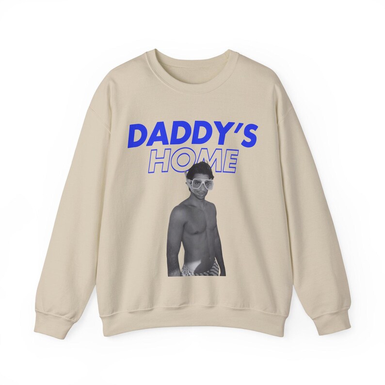 Carlos Sainz Sweatshirt, Williams Carlos Sainz Daddy's Home sweatshirt, F1 sweatshirt, f1 gift, Williams Formula 1. Sand