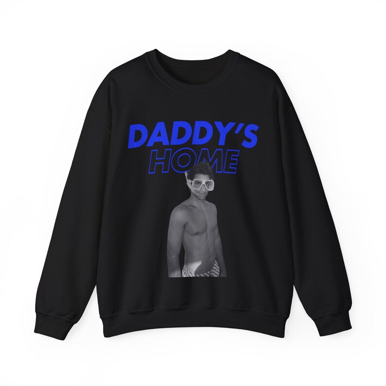 Carlos Sainz Sweatshirt, Williams Carlos Sainz Daddy's Home sweatshirt, F1 sweatshirt, f1 gift, Williams Formula 1. Black