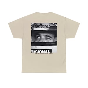 Ayrton senna tshirt, f1 tshirt, monaco tshirt. Sand