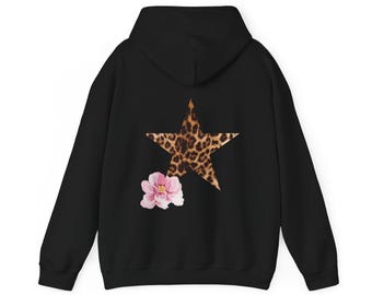【GRAVER】23FW★ Flower Real Leopard Sweatshirt GRAVER】23FW☆ Flower Real Leopard Center Sweatshirt (GRAVER