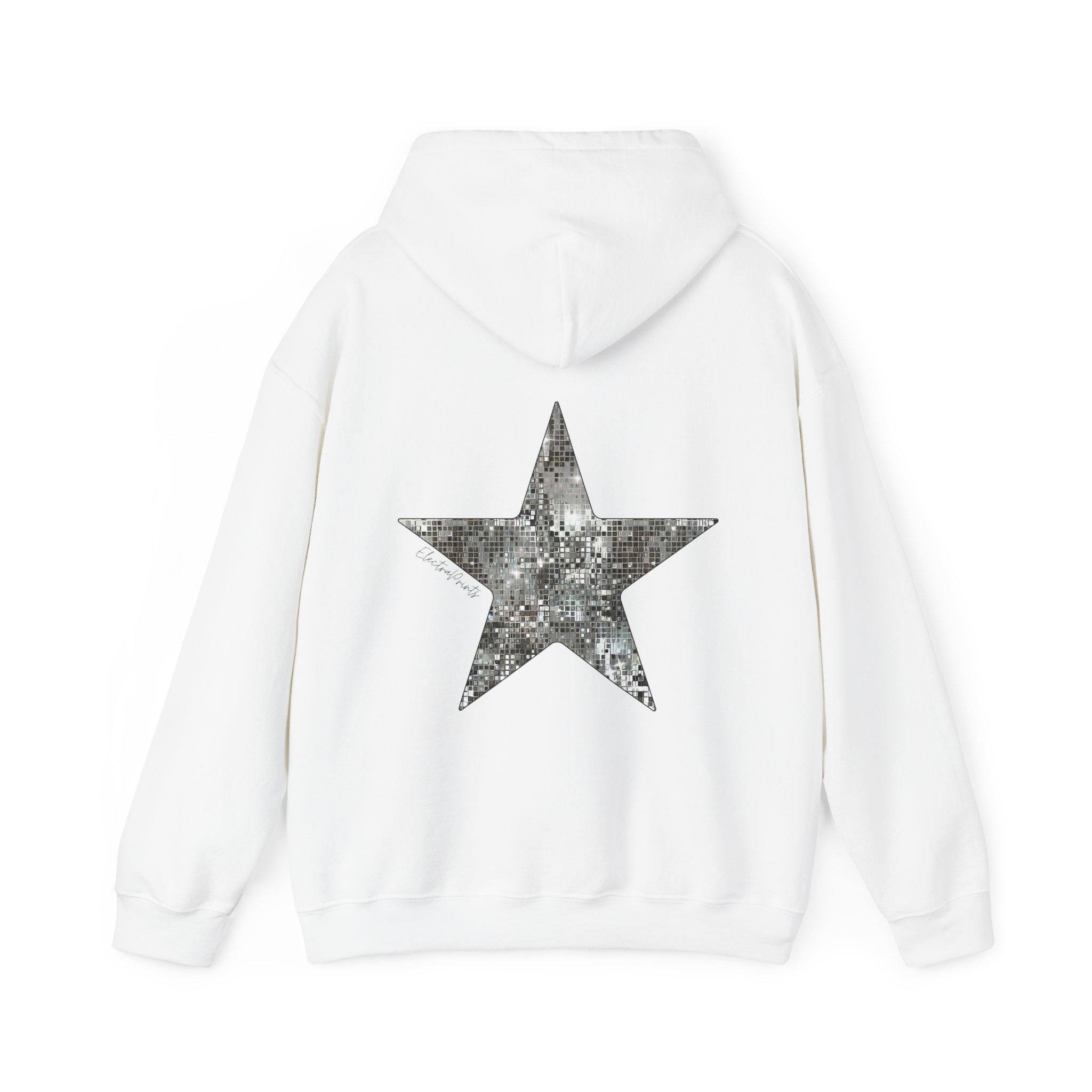 Disco Star Hoodie, Y2k Aesthetic Hoodie, Cool Girl Hoodie, Disco 