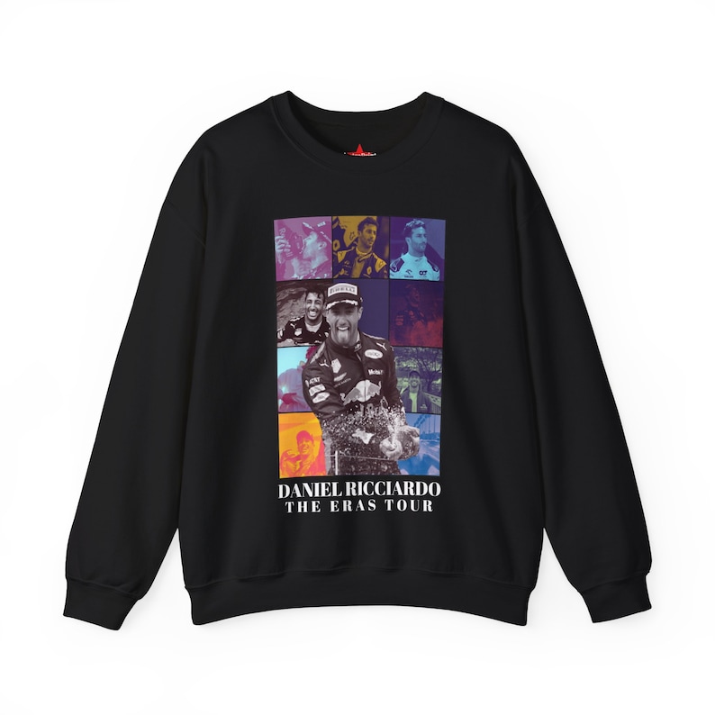 Daniel ricciardo the eras tour sweatshirt, Unisex daniel ricciardo sweatshirt, the eras tour f1 shirt, danny ric f1 merch, f1 redbull shirt image 2