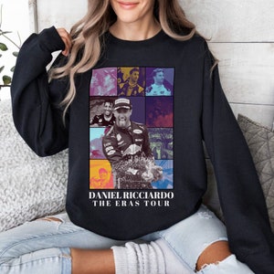 Daniel ricciardo the eras tour sweatshirt, Unisex daniel ricciardo sweatshirt, the eras tour f1 shirt, danny ric f1 merch, f1 redbull shirt image 1