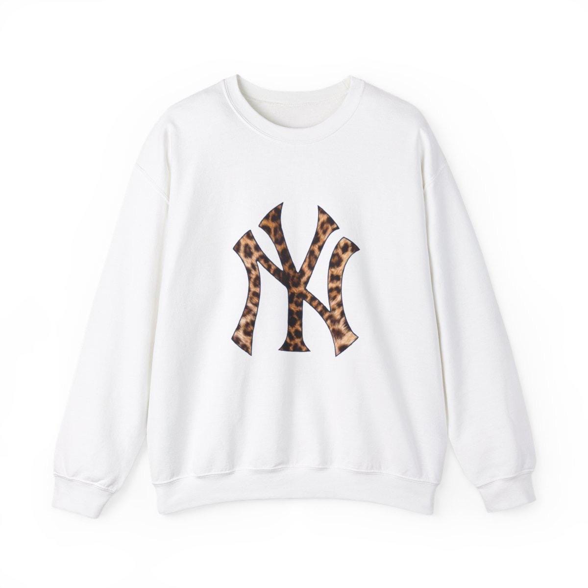 Leopard Print New York Yankees Sweatshirt. - Etsy