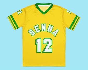 Ayrton Senna-jersey, Ayrton Senna-shirt, f1-jersey, F1-shirt.