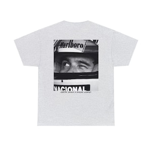Ayrton senna tshirt, f1 tshirt, monaco tshirt. Ash