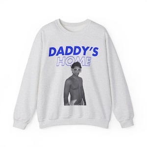 Carlos Sainz Sweatshirt, Williams Carlos Sainz Daddy's Home sweatshirt, F1 sweatshirt, f1 gift, Williams Formula 1. Ash