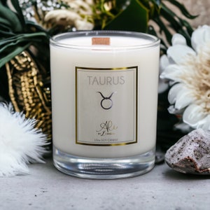 Touro Zodíaco - Vela Perfumada Woodwick