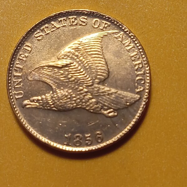 US 1856 Flying Eagle Cent Coin Replica, 18.5mm