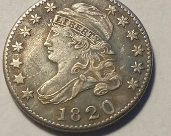 US 1820 Capped Dime Coin Replica in great Quality.