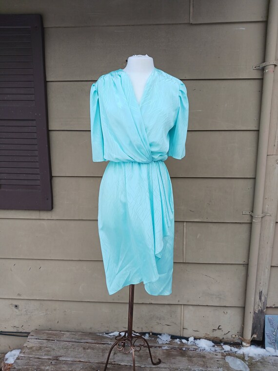 Vintage dress womens clothing 80s