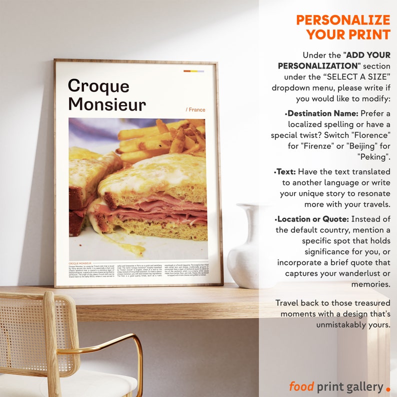 a magazine ad with a picture of a sandwich