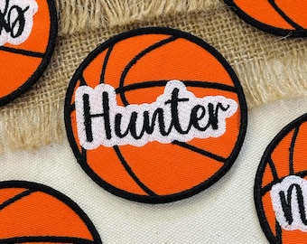 Parche bordado personalizado con el nombre del equipo de baloncesto: parche personalizado para la camiseta del equipo