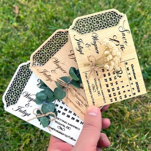 "Reprenez le magnet moderne pour date de <br> Profitez-en ! en bois floral en bois, aimants de mariage rustiques | l'aimant date de Zazzle.be Liste d'envies Vous avez des idées ? 100 % bois de bouleau | Aimants | Spécial
