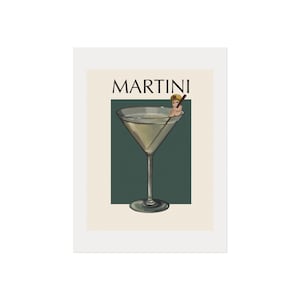 Póster de Sonny Angel Martini