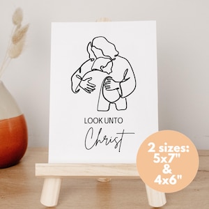 Cartoline con le Scritture per il tema dei giovani LDS 2025, arte cristiana stampabile per le Giovani Donne, regalo per i Giovani Uomini, Società di Soccorso YWPc03