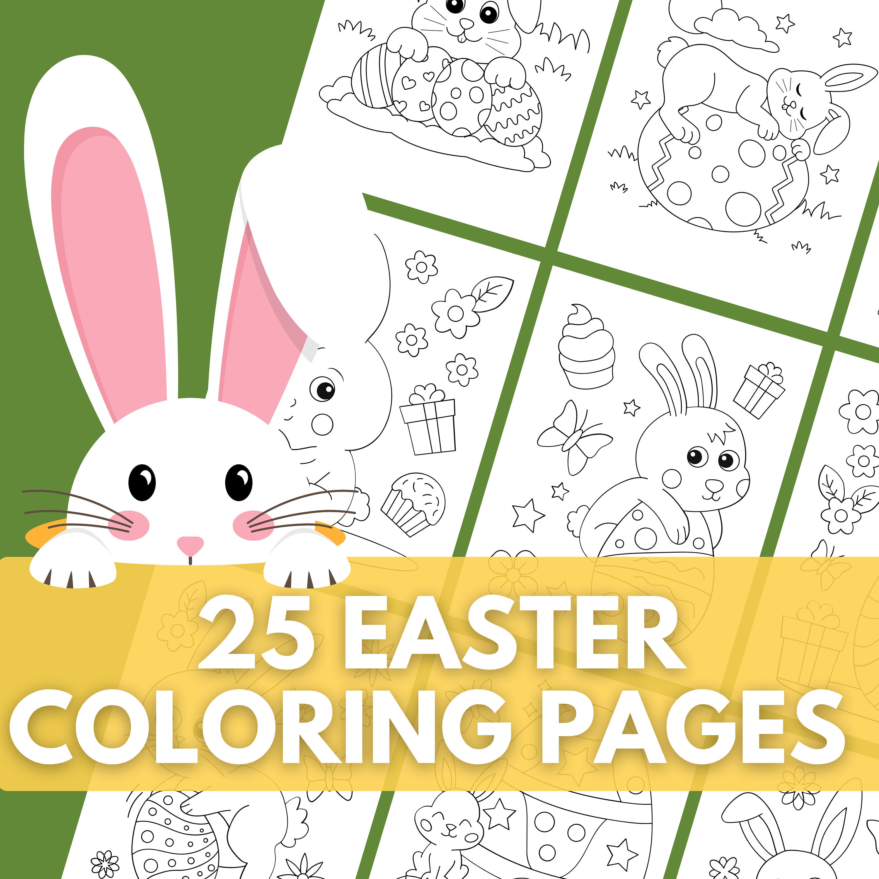Easter Coloring Pages, Easter Coloring Books,easter Coloring Sheets