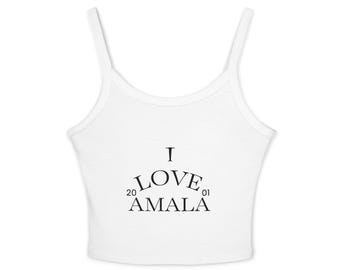Spaghetti-Träger-Tanktop für Damen