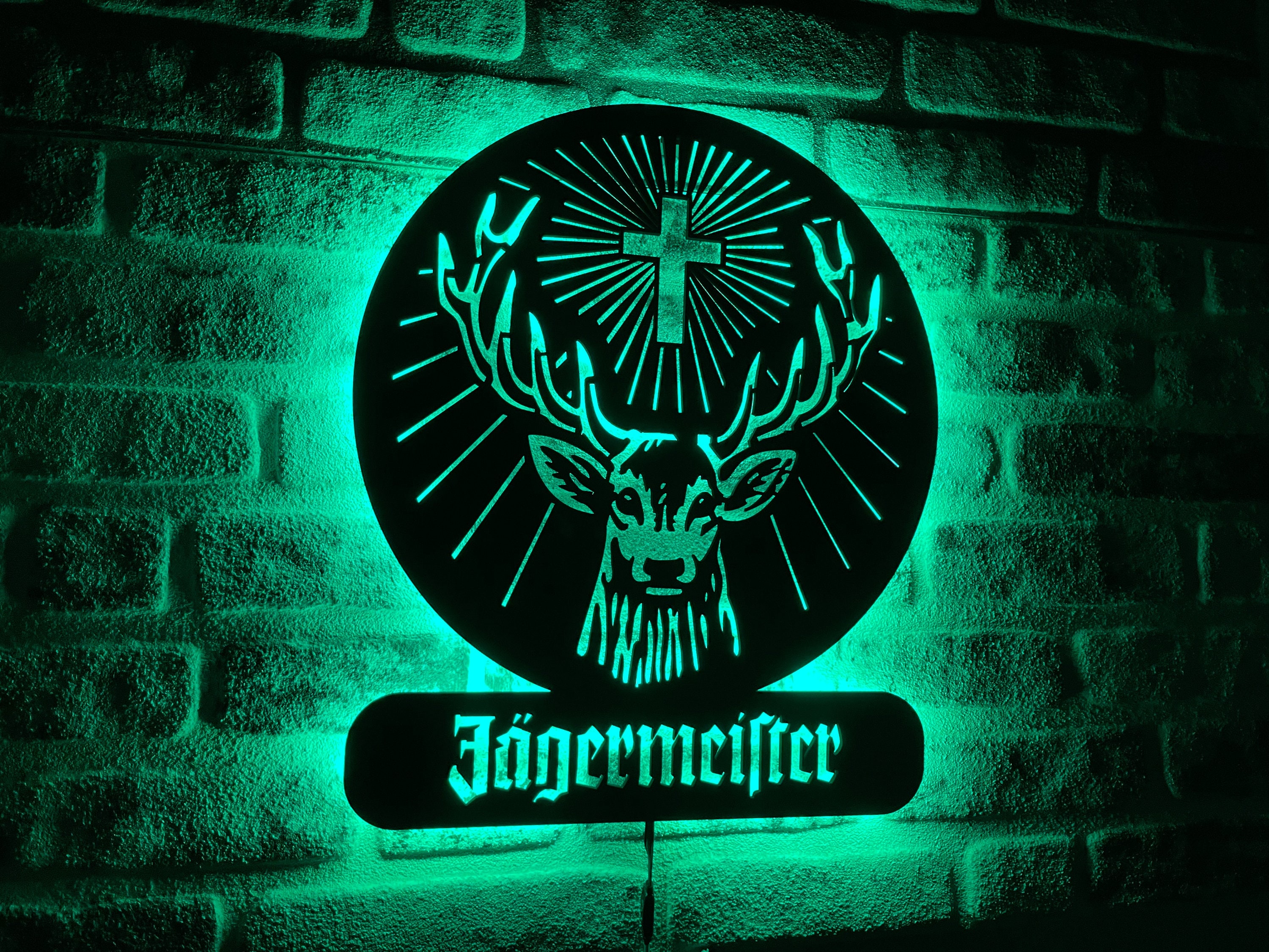 Cafe Pub Wall Sign - Jagermeister Release The Beast