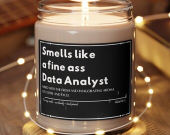 Huele a analista de datos de buen culo, regalo divertido para analista de datos