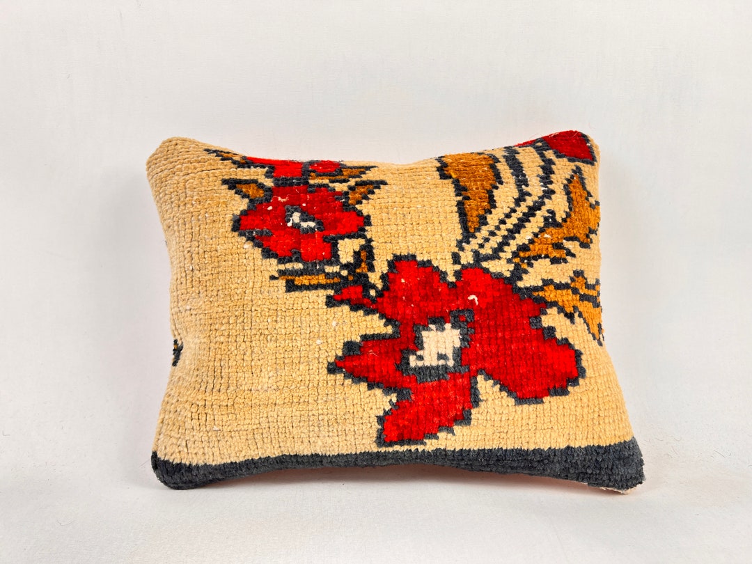 12x16 Pillow Cover Boho Pillow Corner Cover Embroidered Etsy