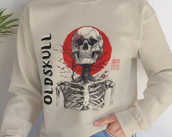 Old school shirt, Spooky Vibes Shirt, Halloween Sweatshirt, Funny sweatshirt, Skull sweatshirt, Skeleton sweatshirt, Vintage sweatshirt