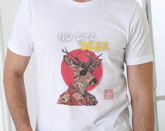 No Eye Deer shirt, Deer tee, Deer Shirt, Vintage shirt, Funny Deer T-Shirt, Unisex, funny shirt, animal shirt, deer lover, animal lover