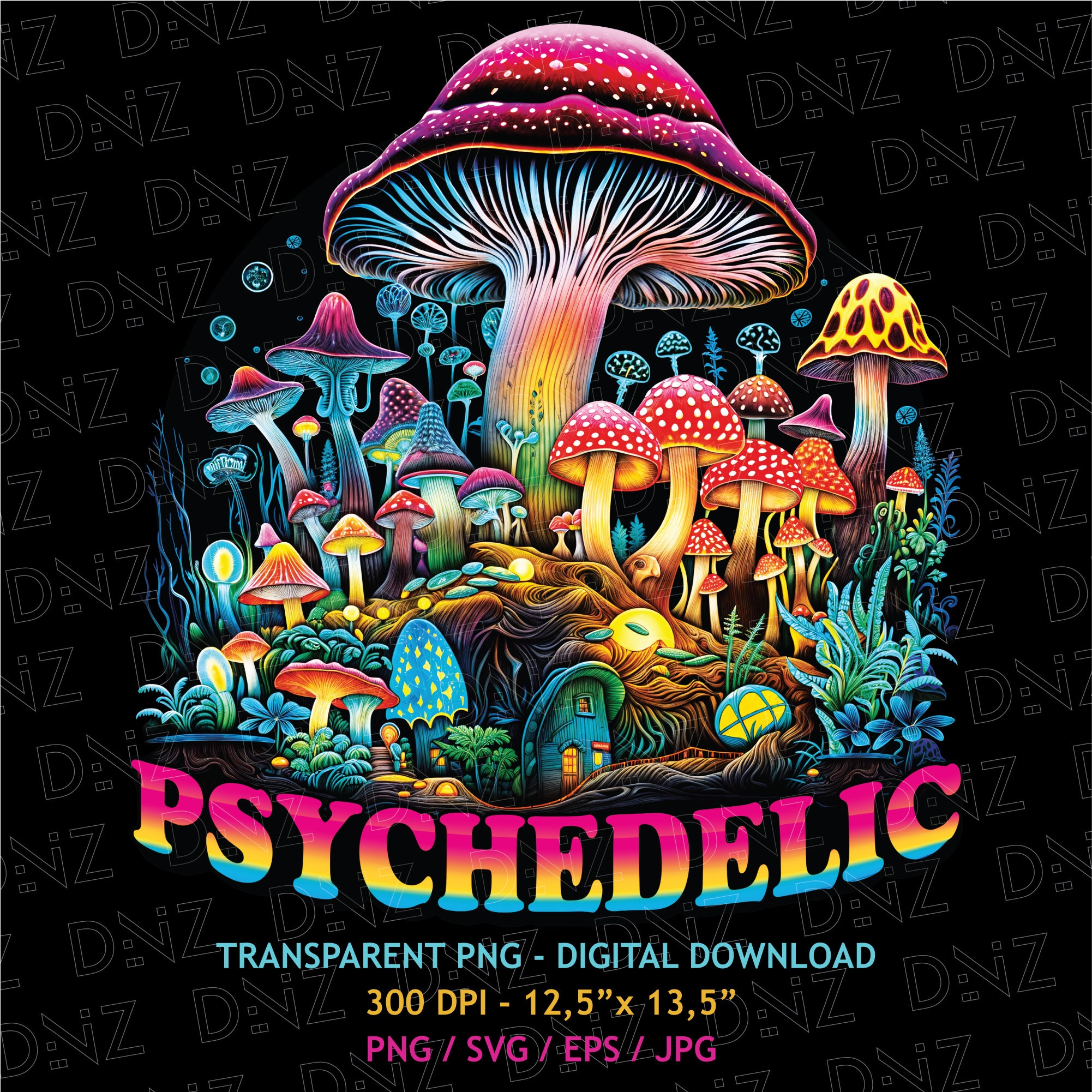 Magic mushrooms - Etsy 日本