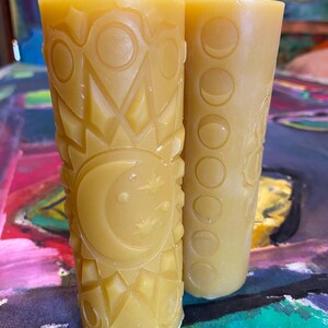 Celestial Moon Phase Candle