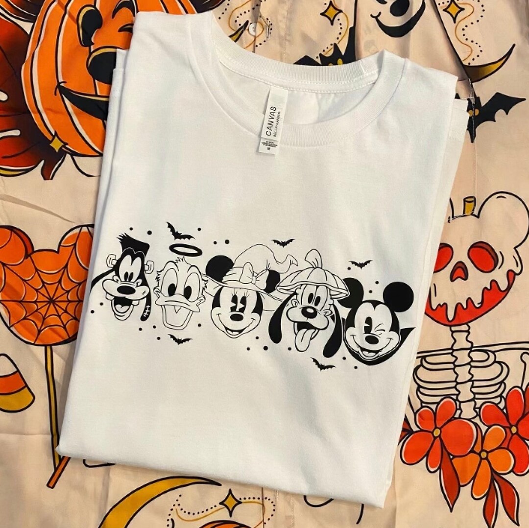 Disney Costume Characters Mickey and Friends White Unisex Etsy