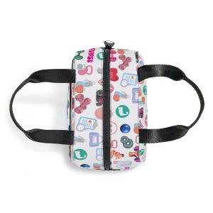 Fitness Lunch Bag, Insulated Zipper Tote, Gym Food Organizer image 4