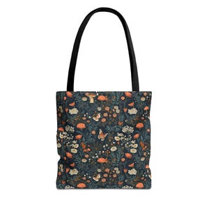 Cottagecore Floral Beach Große Einkaufstasche Stilvolle, umweltfreundliche Tragetasche für jeden Anlass, Geschenk für Naturliebhaber, wiederverwendbare Einkaufstasche