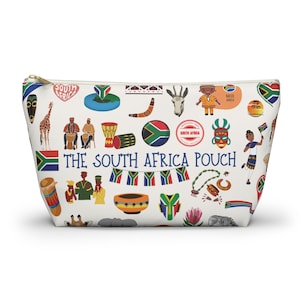 South Africa Utility Pouch: Ethnic Travel Organizer
