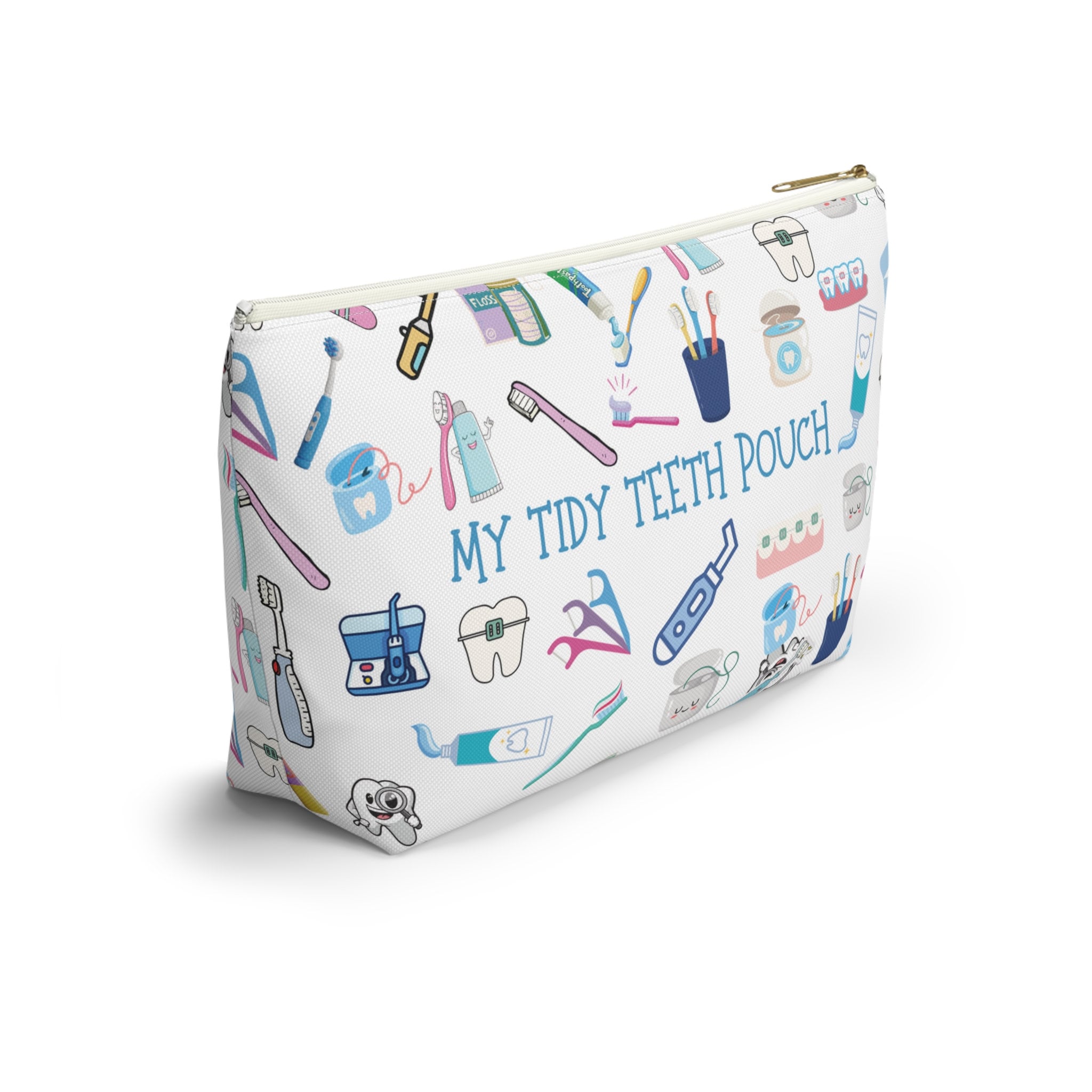 Toothpaste Case My Teeth Pouch, Toothpaste Teeth Case Travel-friendly Ortho Organizer ...