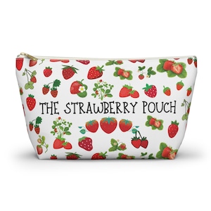 Strawberry Strawberries Fruit Fashion Women&#39;s Zipper Pouch Gift for Women