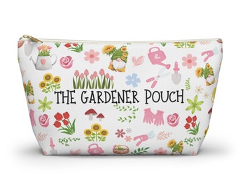 Bolsa de accesorios personalizada para amantes de las plantas, regalo para mamá, maquillaje, bolsa de viaje cosmética, regalo para jardineros,
