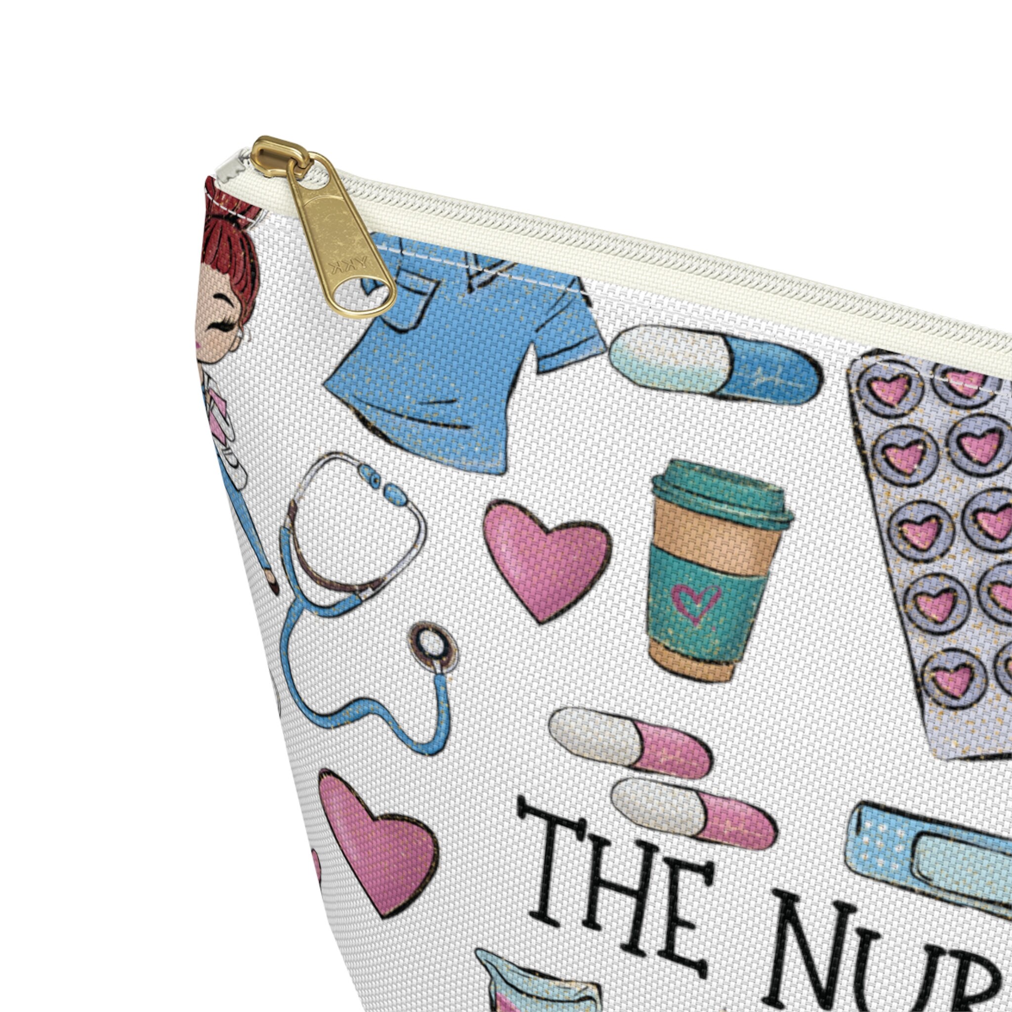 CNA Make-up-Tasche Mit Spruch – Geschenk Für Pflegeassistenten, Krankenschwestern