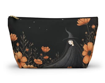 Pochette pour accessoires Witchy : porte-cartes de tarot, cadeau mystique