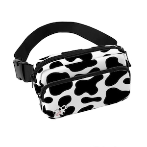 Animal Print Hip Pack, Crossbody Bag für Frauen - Cow Chic Gürteltasche für Sie. Eine stilvolle Gürteltasche