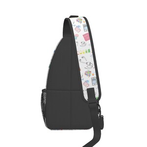 Airplane Travel Sling Bag: Waterproof Chest Rig Fanny Pack image 3