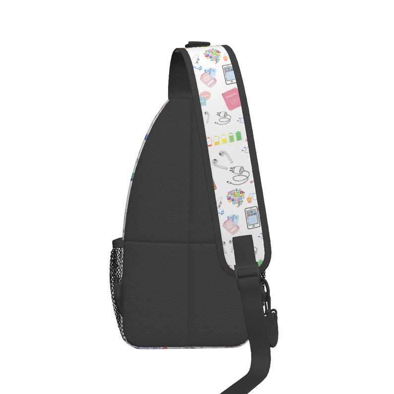 Airplane Travel Sling Bag: Waterproof Chest Rig Fanny Pack image 3