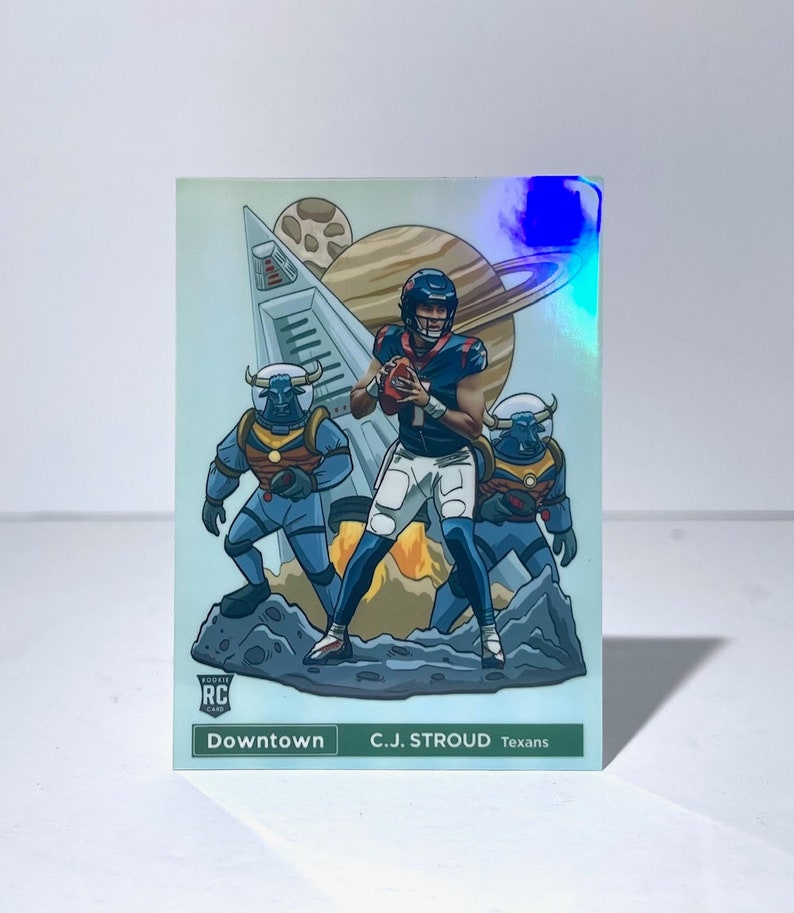 2023 Donruss C.J. Stroud Downtown Rookie SSP Texans RC DOWNTOWN Replica