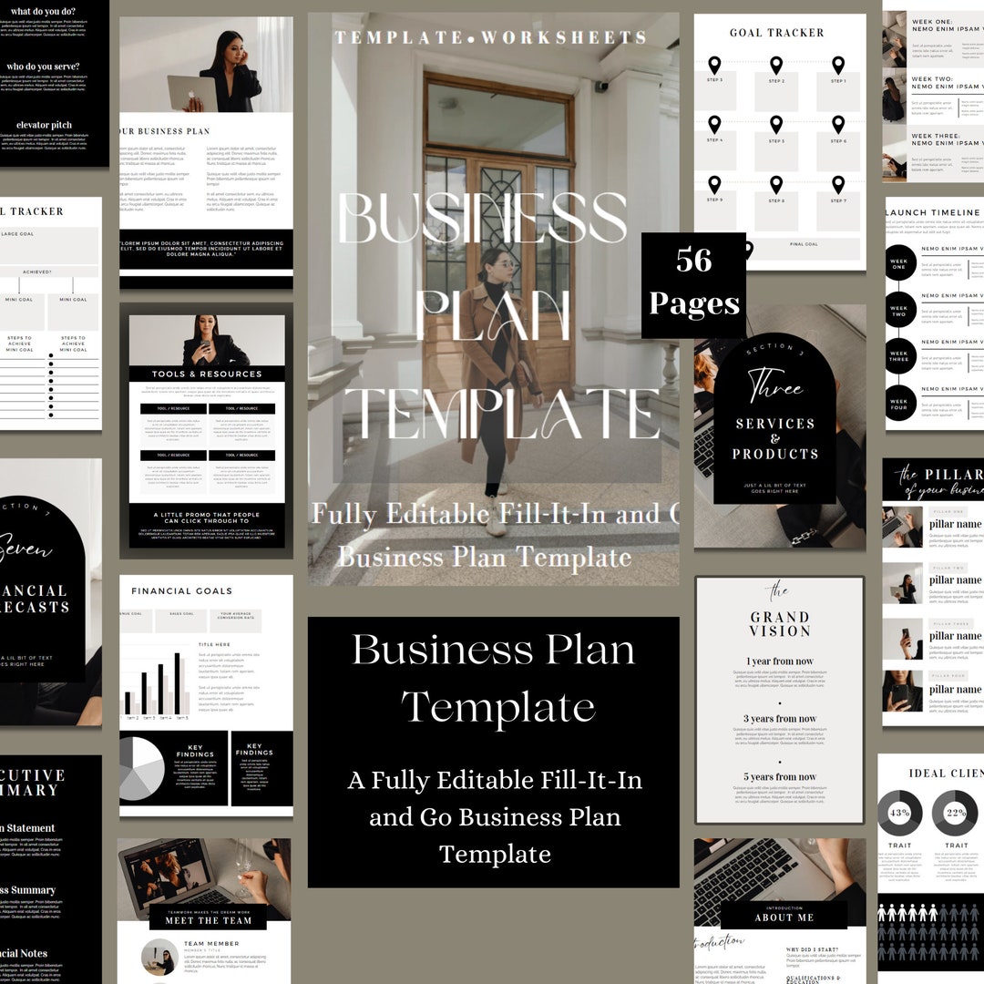 Business Plan Template - Etsy