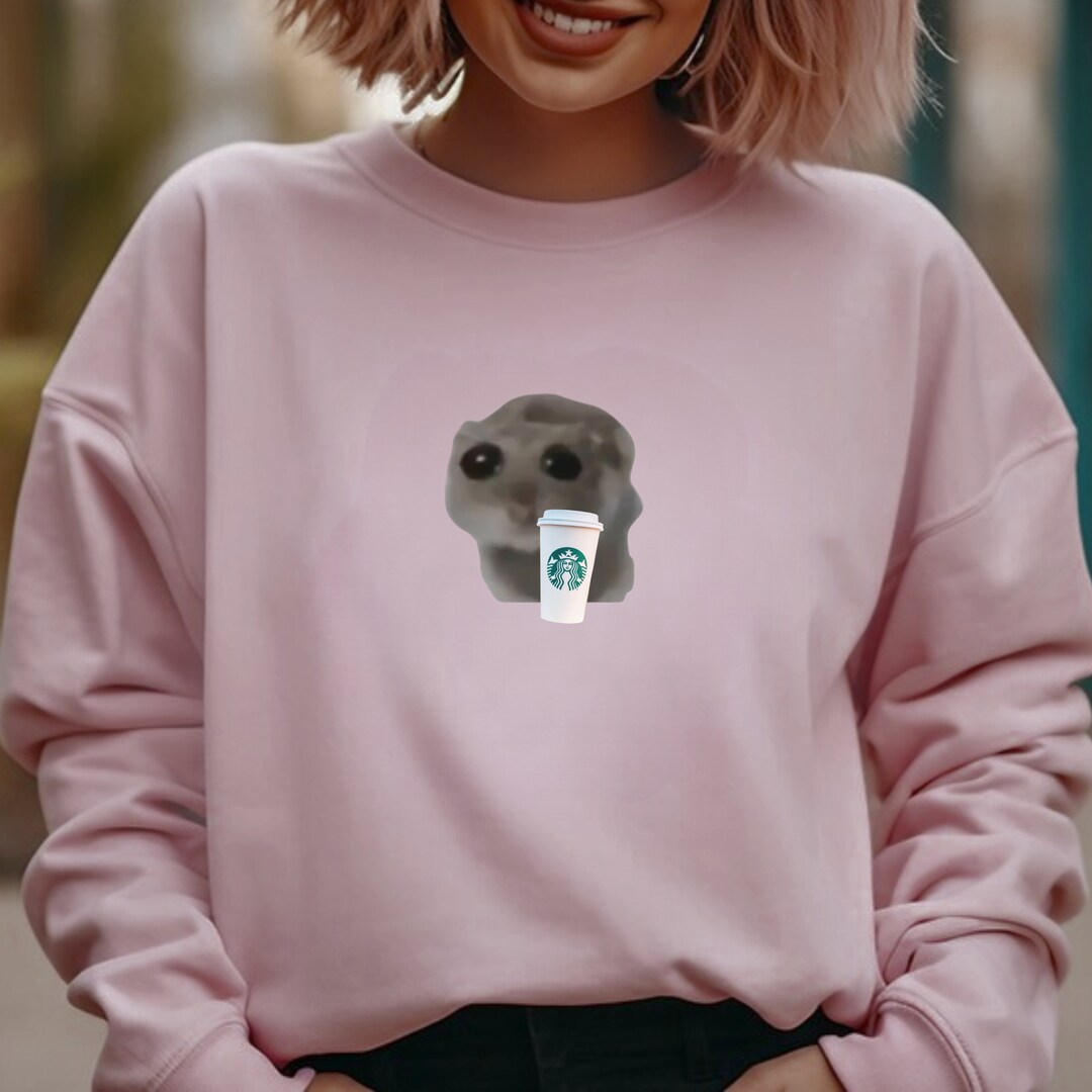 Sad Hamster Sushi Sweatshirt - Lustiges Food Lover Shirt