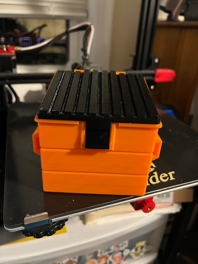 Dumpster MTG Commander Deck Box, Card Storage Case, Trading Card Holder, Unique Design Organizer