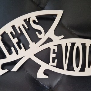 Darwin Autoaufkleber 45 Cm | Odin | Evolution | Atheist | Sticker