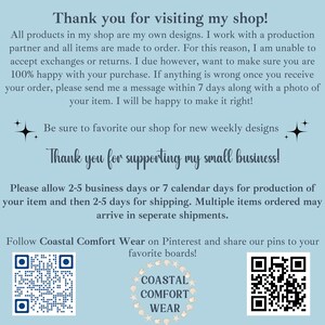 May include: Text on a light blue background reads "Thank you for visiting my shop!" and "Thank you for supporting my small business!" with shop details and social media links.