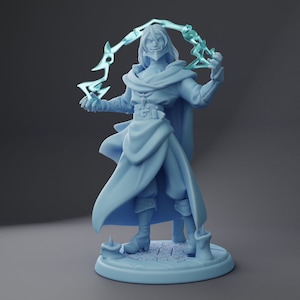 Voltaire- Twin Goddess Miniatures November 2023 | Necromancer | Sorcerer | Wizard | Human| 32/75 mm